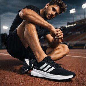 Adidas X_PLR Path Men’s 8.5 Black White New w/ Box